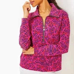 Lilly Pulitzer Eleni UPF 50+ Pullover